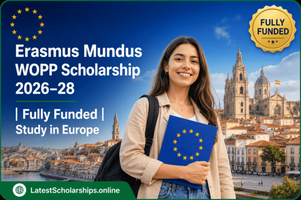 Erasmus Mundus WOPP Scholarship 2026–28 | Fully Funded | Study in Europe