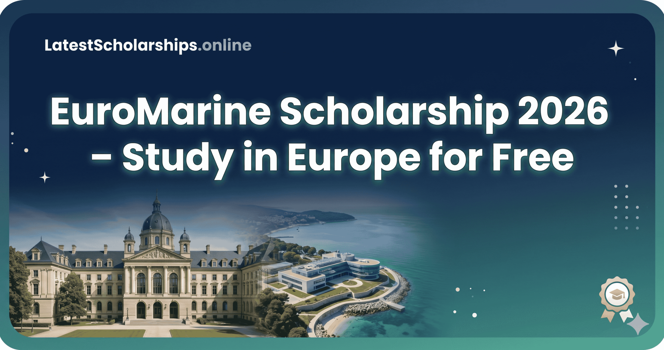 EuroMarine Scholarship 2026 – Free Education in Europe for International Students